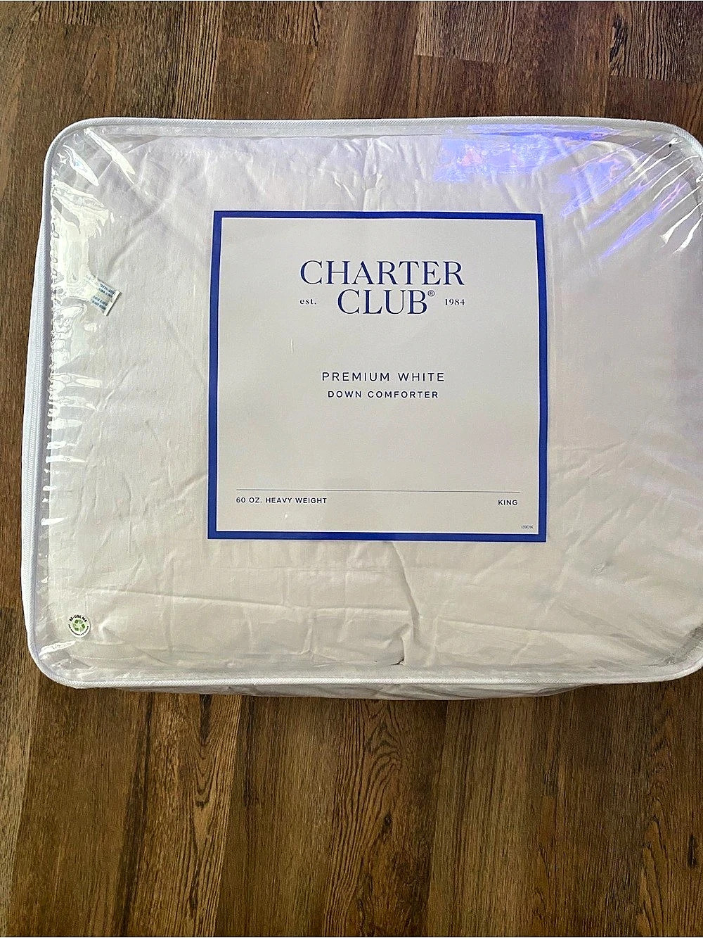 Charter Club Premium White Down Comforter Heavy Weight White Down Comforter